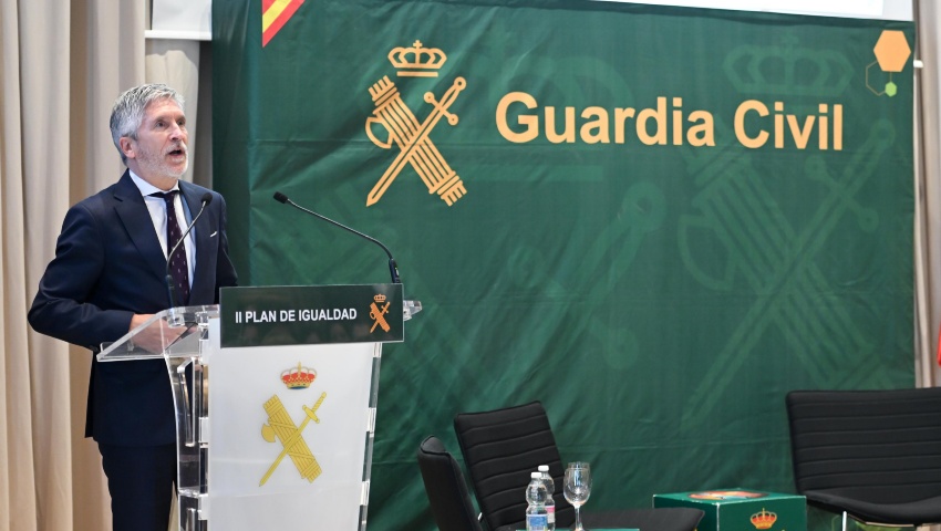 Grande-Marlaska prevé una “transformación profunda” de la estructura de mando de la Guardia Civil gracias al liderazgo femenino