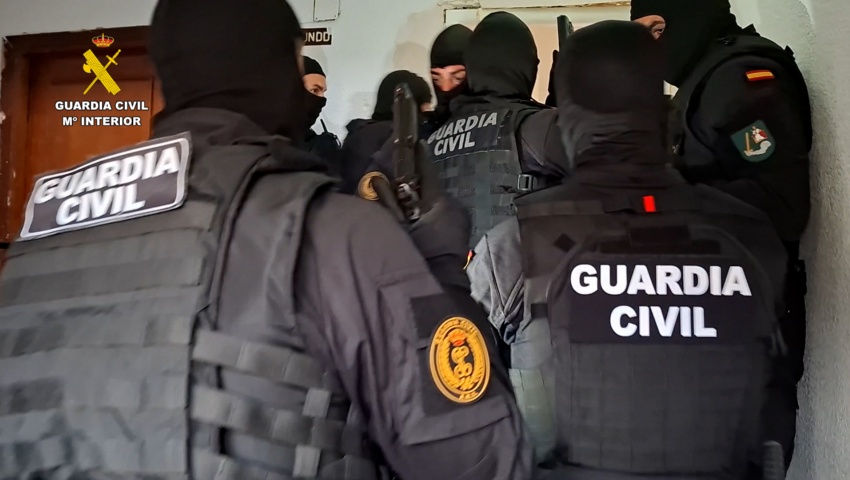 Desarticulado un peligroso grupo que estaba a punto de asaltar a otra organización criminal en Cádiz