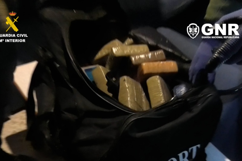 La Guardia Civil y la Guarda Nacional Republicana de Portugal desarticulan la principal estructura narcologísitica de la península ibérica