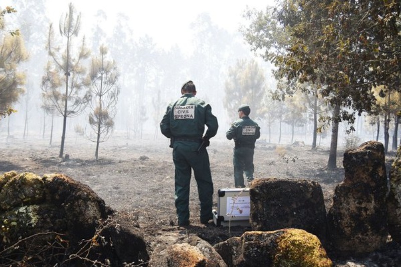 La Guardia Civil detiene a dos personas e investiga a otra por los incendios en la Comunidad de Castilla y León