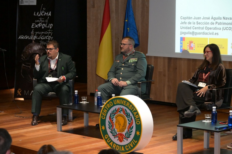 La Guardia Civil organiza una jornada sobre “La lucha contra el expolio de yacimientos arqueológicos terrestres” en el Museo Arqueológico Nacional