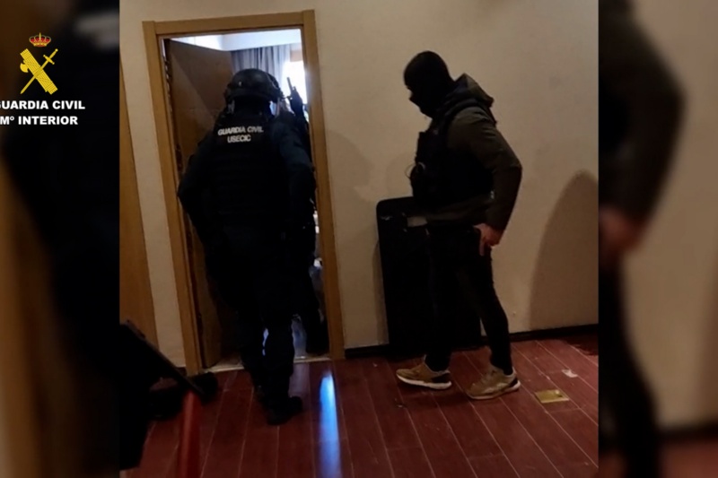 Detenidas ocho personas tras un asalto con gran violencia en Cantabria y la planificación de un secuestro en Valencia
