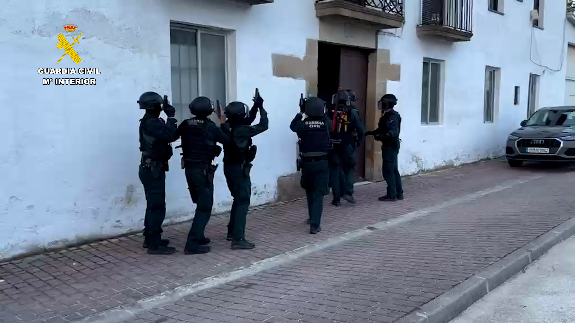 Momento en el que el GRS realiza una entrada y registro