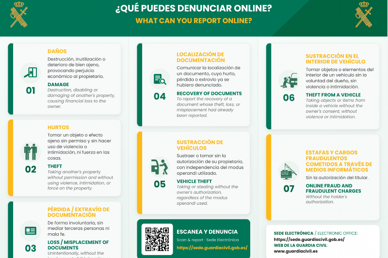 Tríptico Denuncia Online Tríptico Denuncia Online