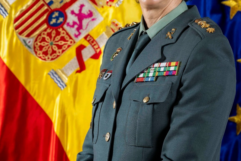 María Dolores Gimeno Durán es la primera mujer que alcanza el empleo de Coronel en la Guardia Civil