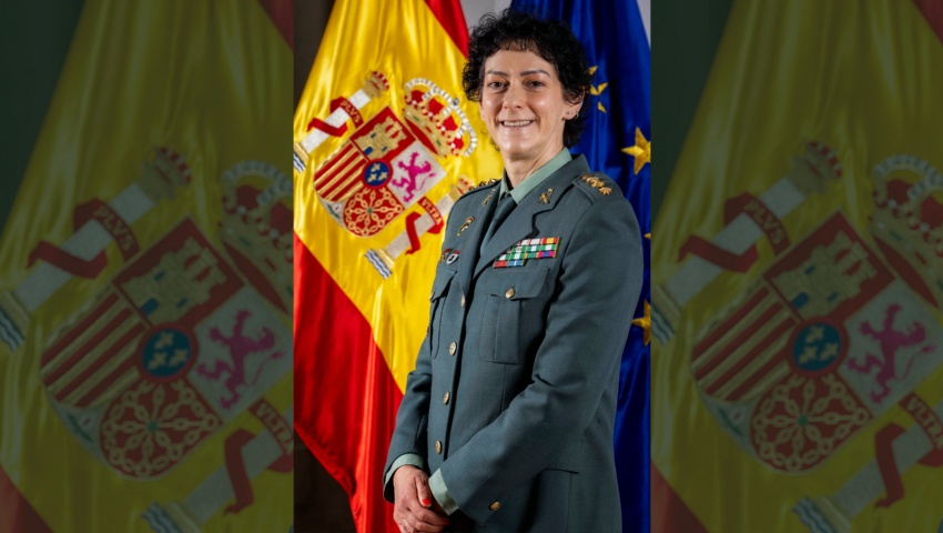 María Dolores Gimeno Durán es la primera mujer que alcanza el empleo de Coronel en la Guardia Civil