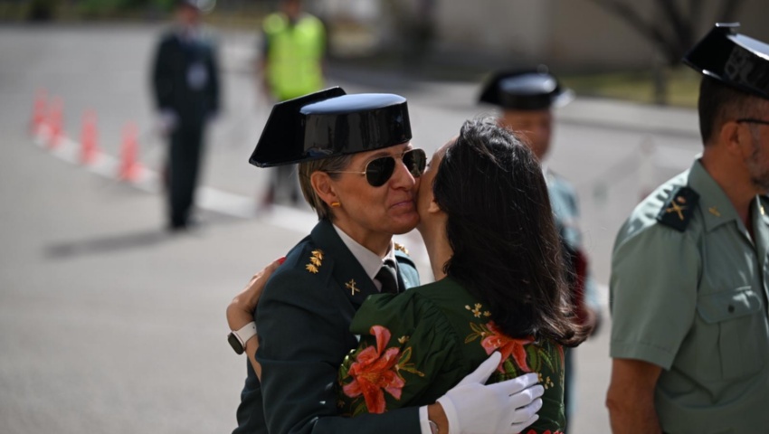 La directora general de la Guardia Civil preside la toma de posesión de la jefa de la Comandancia de Barcelona