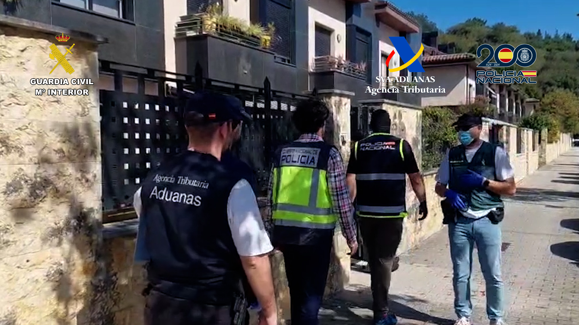 Detenidos en Gipuzkoa por tráfico de drogas: nueve arrestos en una operación conjunta