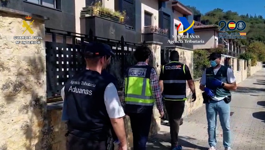 Detenidas nueve personas dedicadas al tráfico de drogas en Gipuzkoa