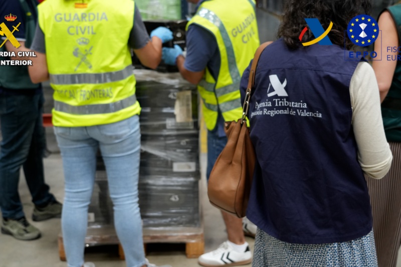 Desarticulada una organización criminal responsable del fraude de cerca de 69 M€ en el sector de las bebidas alcohólicas entre los años 2018 y 2024