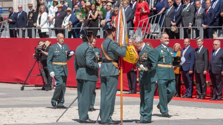 Acto institucional con motivo de la celebración de la Patrona de la Guardia Civil