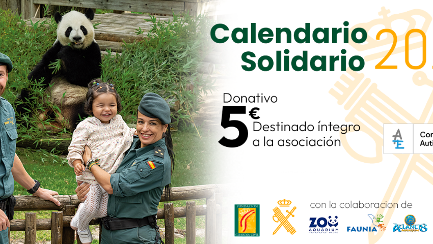 Calendario solidario Guardia Civil 2026
