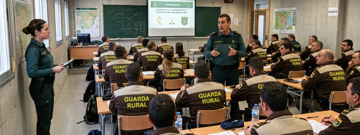 Conferencia de la Guardia Civil a Guardas Rurales