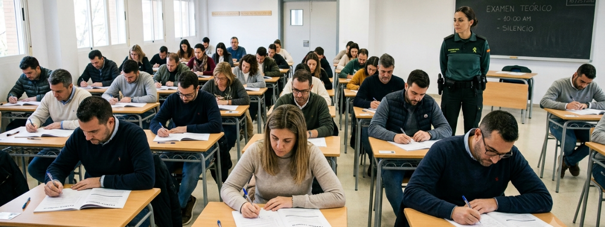 Prueba teórica de aspirantes a Guardas Rurales