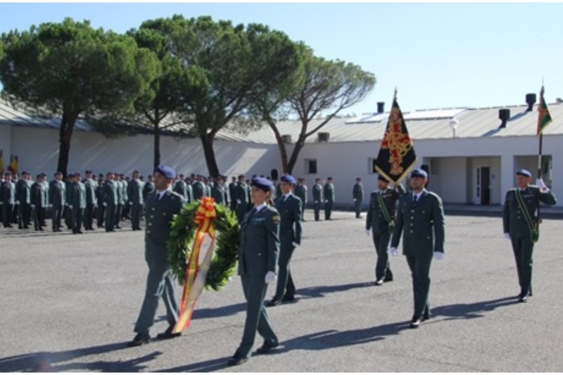 Celebración actos Patrona del Cuerpo el 15 de octubre de 2022 en Acuartelamiento San Quintín (El Pardo, Madrid), actual sede de la UESCAR