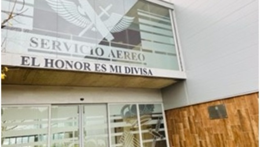 27 de febrero. Inauguración de la Base Central del Servicio Aéreo en Torrejón de Ardoz (Madrid)