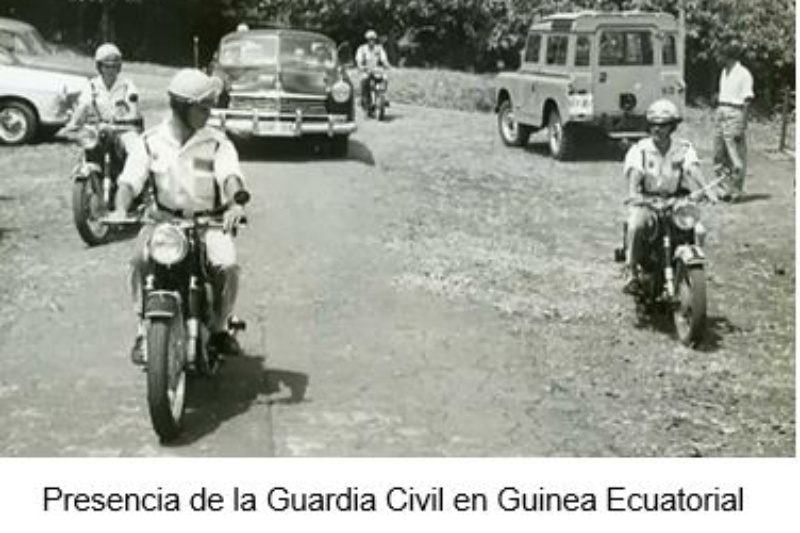 Presencia de la Guardia Civil en Guinea Ecuatorial