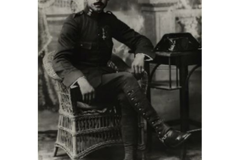 Guardia civil Antonio Luengo García en Ceuta. Fuente: Centro de la Fotografía Histórica de la Guardia Civil, colección particular.