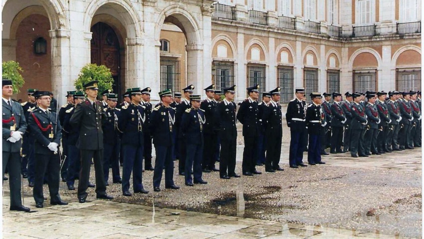5 de junio de 1998. Hermanamiento de la Academia Especial de la Guardia Civil con la Escuela de la Guardia Nacional Republicana de Portugal y la Escue...