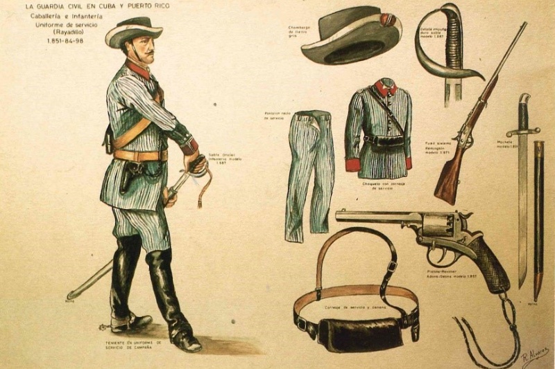 6 de junio de 1881. Reorganización de los Tercios de Ultramar