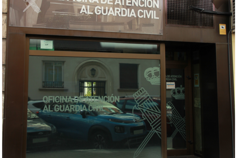 Oficina de Atención al Guardia Civil (Madrid, 2024).  Fuente: Gabinete Técnico. Guardia Civil.