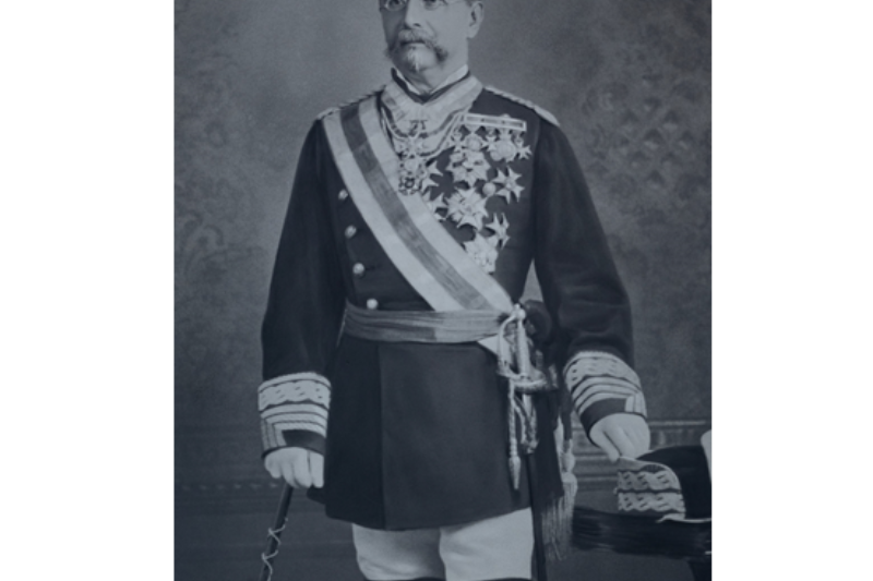 Miguel Guzmán Cumplido, brigadier, subdirector de la Guardia Civil (Cuba, 1876).  Fuente: Centro de Fotografía Histórica de la Guardia Civil.