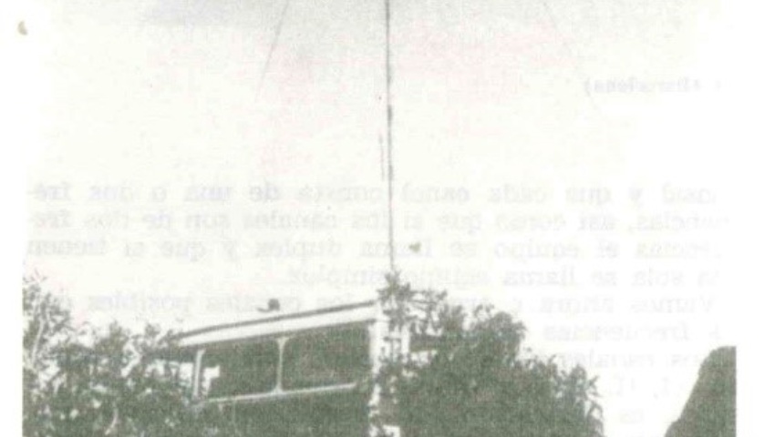 1 de agosto de 1930. Entrada en funcionamiento de las estaciones radiotelegráficas