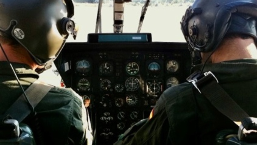 23 de agosto de 1982. Primer vuelo instrumental con un helicóptero