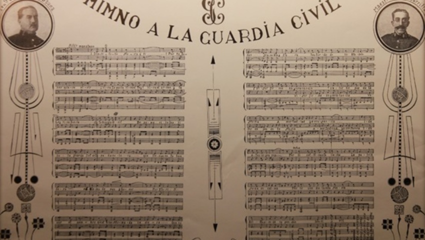 19 de diciembre de 1922. Primera interpretación del himno de la Guardia Civil