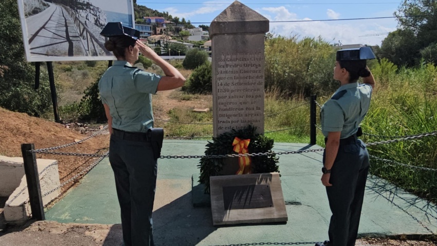 14 de septiembre de 1850. Fallecimiento de los primeros guardias civiles en una acción humanitaria