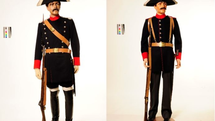 15 de junio de 1844. Primera uniformidad del Cuerpo