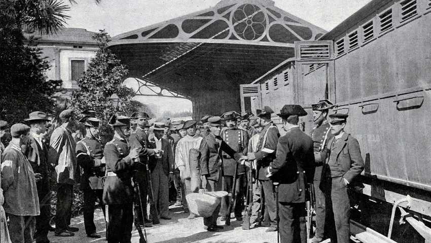 16 de septiembre de 1870. Encargo a la Guardia Civil de la seguridad de las vías férreas