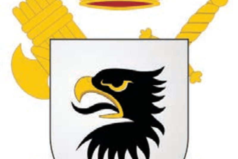 Escudo oficial para el guion de la Jefatura de Información de la Guardia Civil. Fuente: Boletín Oficial de la Guardia Civil.