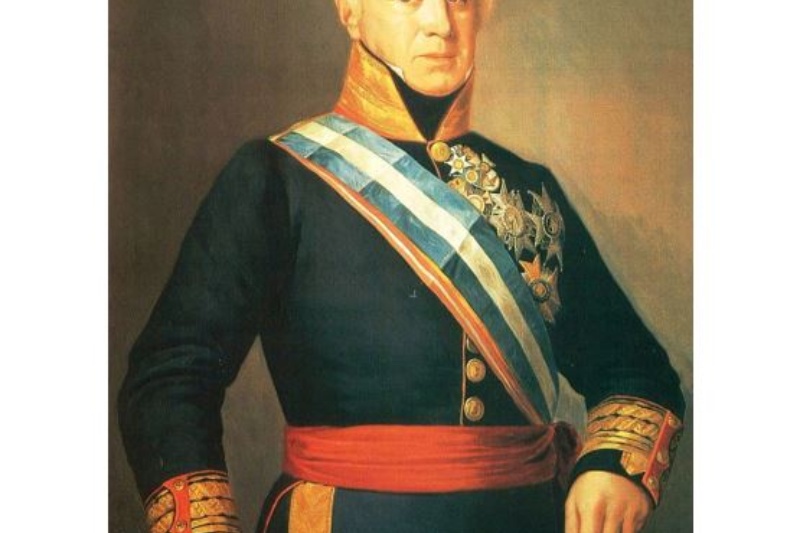 Pedro Agustín Girón y de las Casas (1778 - 1842), IV Marqués de las Amarillas y I Duque de Ahumada.  Autor: Francisco Jover y Casanova. Fuente: Centro de Fotografía Histórica de la Guardia Civil.