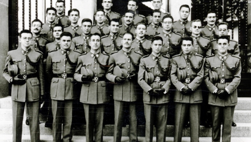 10 de mayo de 1955. Inauguración de la Academia Especial de la Guardia Civil