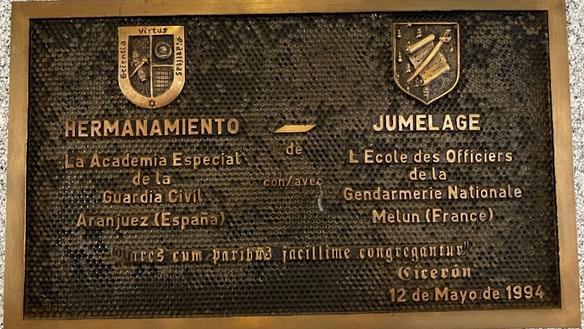 12 de mayo de 1994. Hermanamiento de las Academias de Oficiales de la Guardia Civil y de la Gendarmería Nacional de Francia