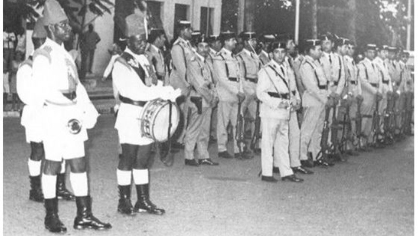 12 de diciembre de 1907. Guardia Colonial de los territorios españoles del Golfo de Guinea