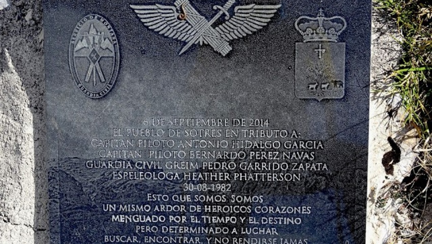 30 de agosto de 1982. Accidente en un rescate de montaña en el Principado de Asturias