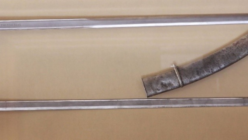19 de octubre de 1850. Provisión de hojas de sable o espada manufacturadas en la Fábrica de Armas Blancas de Toledo