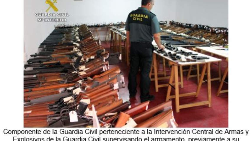 2 de octubre de 1907. Encargo a la Guardia Civil del control de las armas