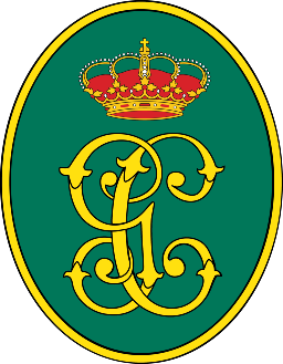 Emblema de letras de la Guardia Civil