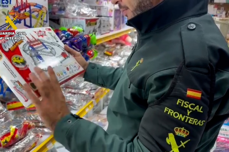 Intervenidos más de medio millón de juguetes durante la campaña navideña en establecimientos de la Comunidad de Madrid