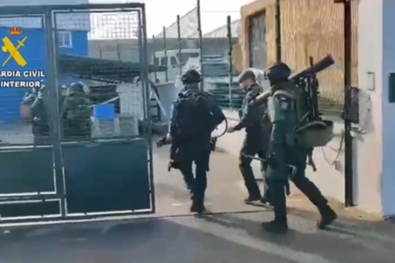 La Guardia Civil desarticula la organización de Bubu, el criminal más activo del sur de España