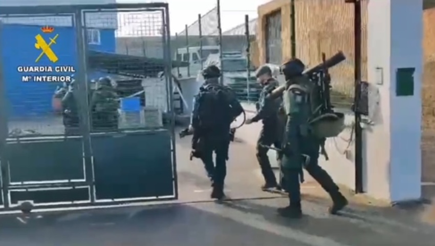 La Guardia Civil desarticula la organización de Bubu, el criminal más activo del sur de España