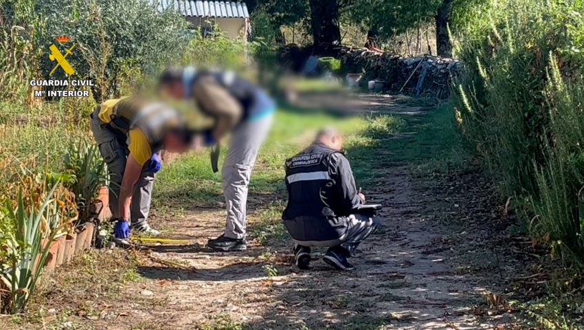 La Guardia Civil esclarece el asesinato de un anciano que apareció dentro de un bidón cubierto de cal en Ávila