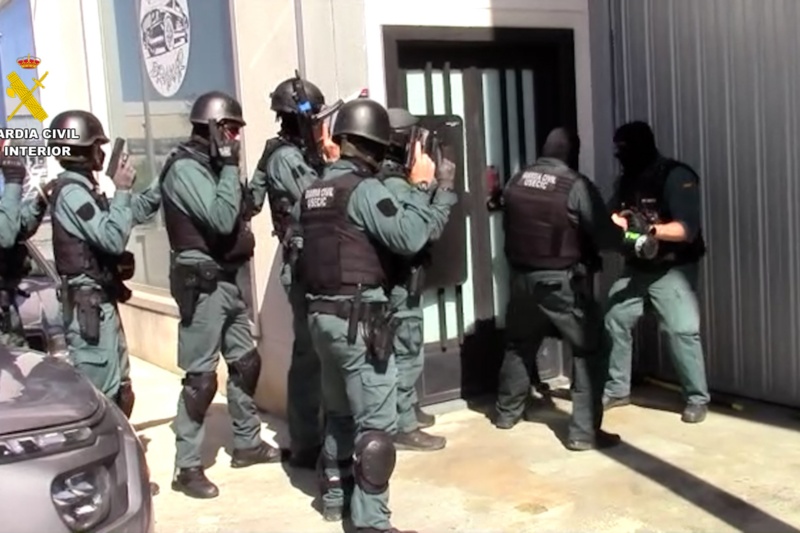 Desmantelada en Córdoba y Sevilla una organización criminal dedicada al tráfico de armas y al narcotráfico
