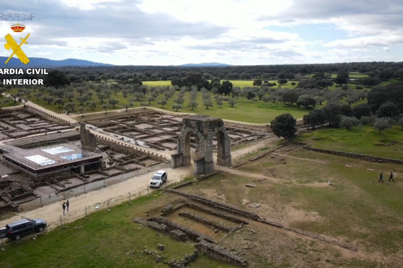 Recuperadas 2.500 piezas arqueológicas del siglo I a.C. de un grupo criminal que expoliaba yacimientos en la provincia de Cáceres