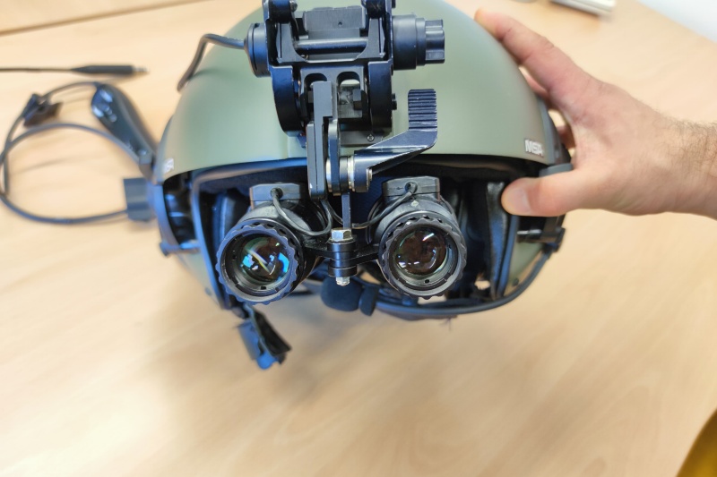 La Guardia Civil realiza el primer rescate aéreo de noche con gafas de visión nocturna