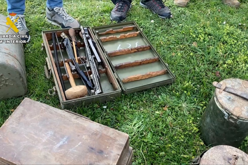 Incautadas 190 armas de fuego y más de 17.000 cartuchos de diversos calibres