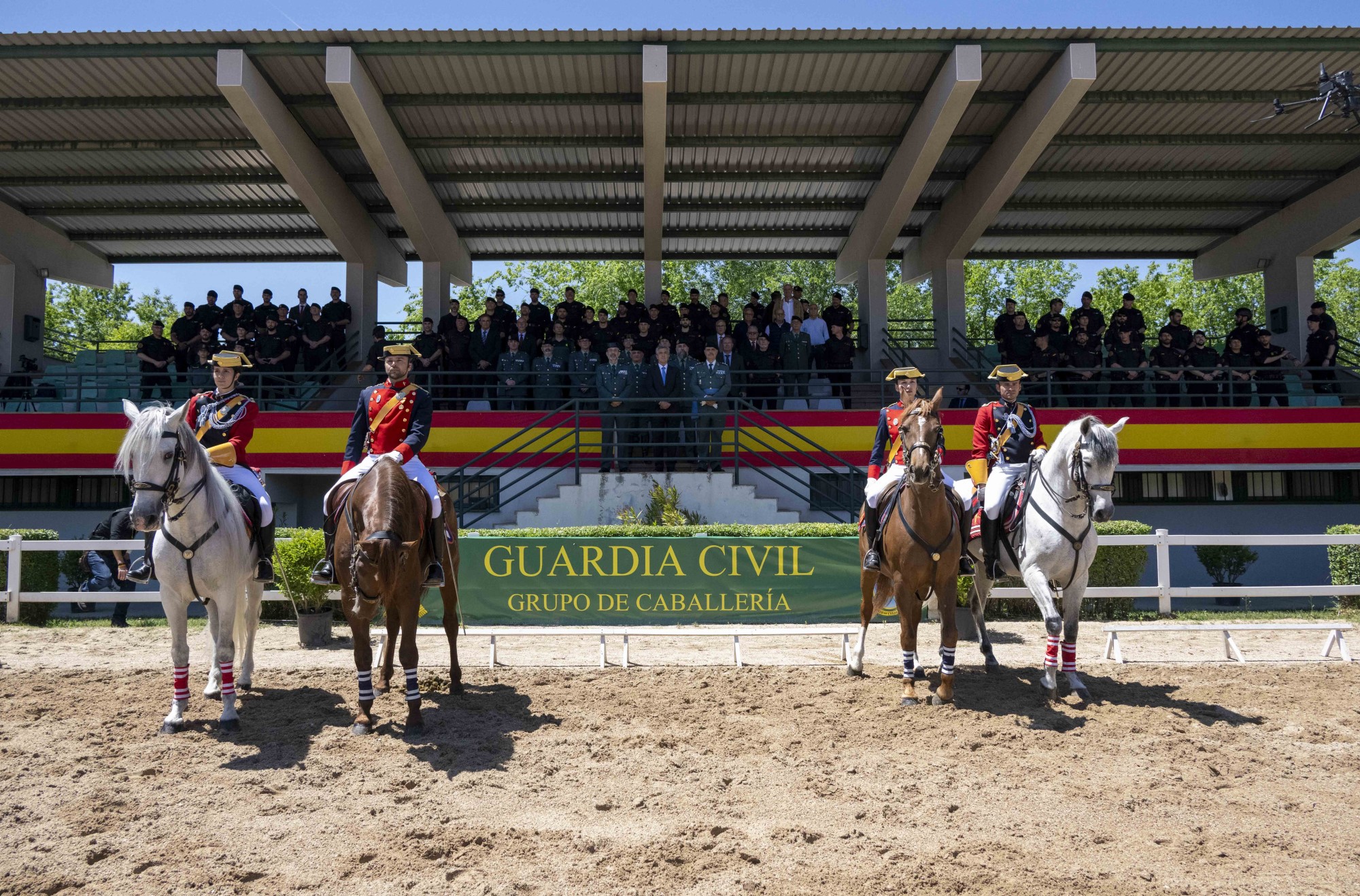 El director general de la Guardia Civil visita las nuevas instalaciones de la Agrupación de Reserva y Seguridad en Valdemoro